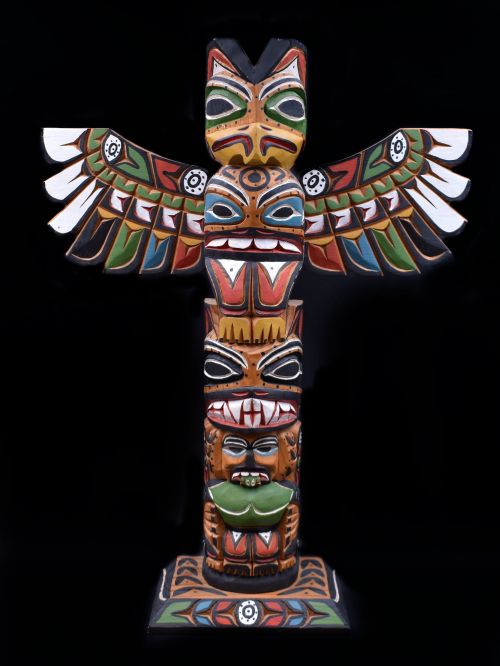 EAGLE BEAR TOTEM