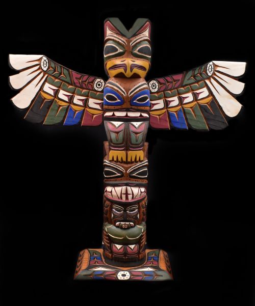 EAGLE BEAR TOTEM