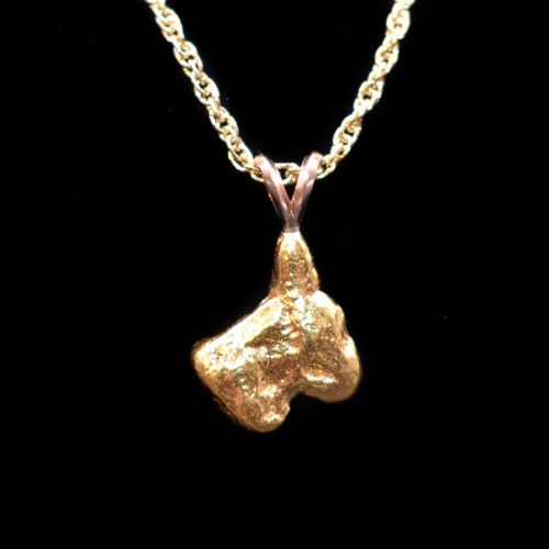 GOLD NUGGET PENDANT