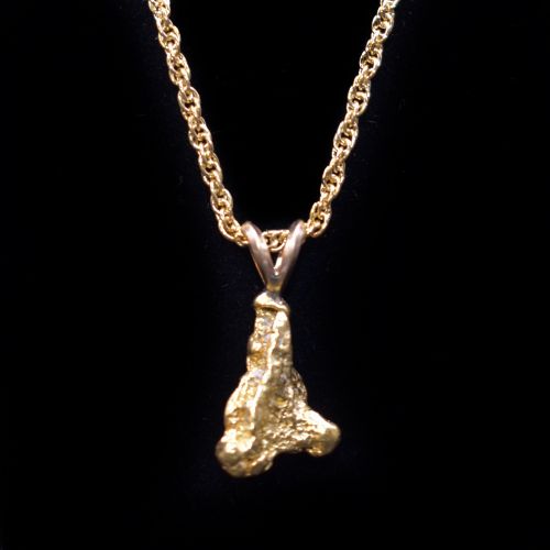 GOLD NUGGET PENDANT